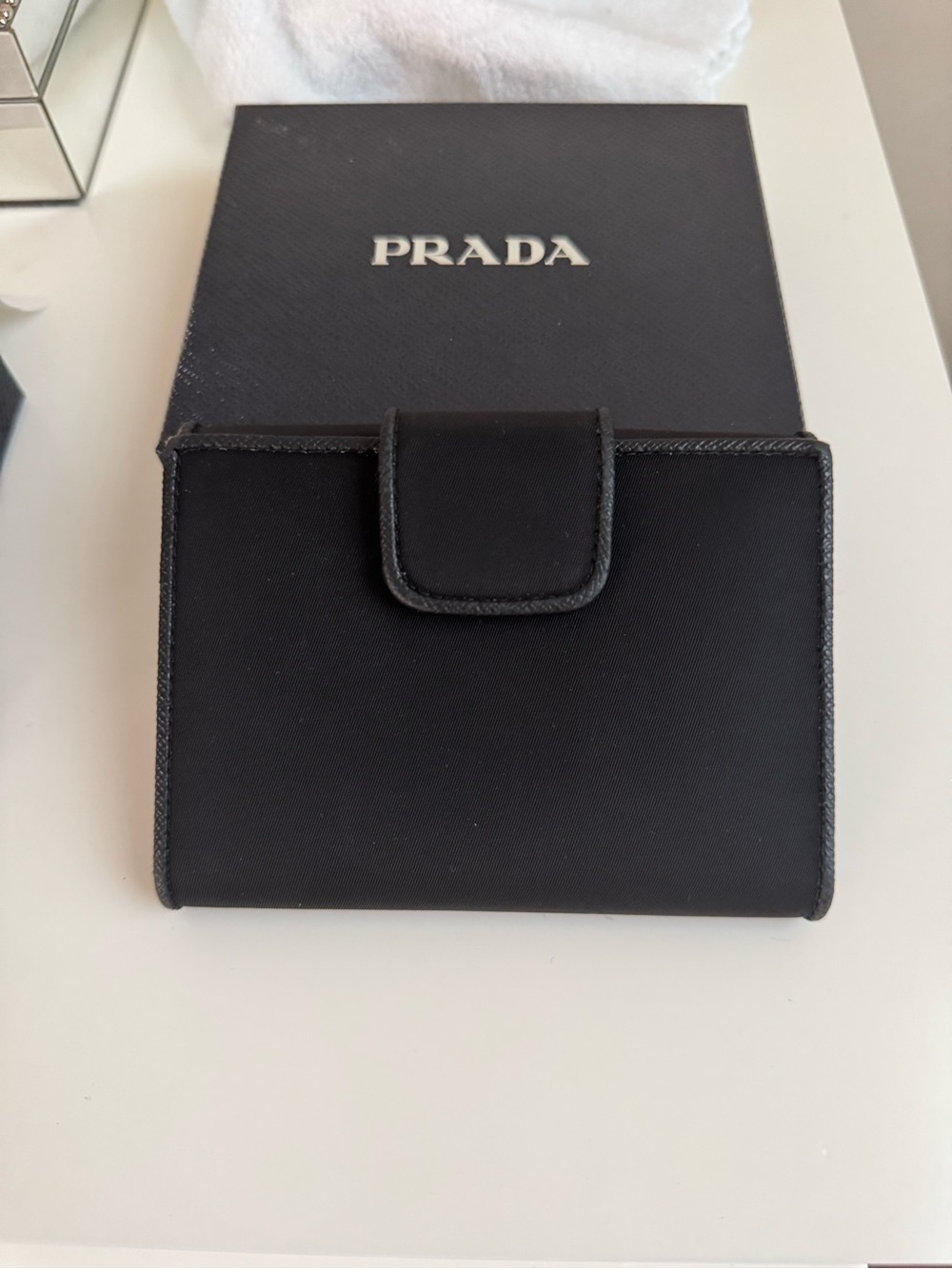 Authentic Prada Tessuto Nylon and Leather  Wallet - Picture 3 of 7